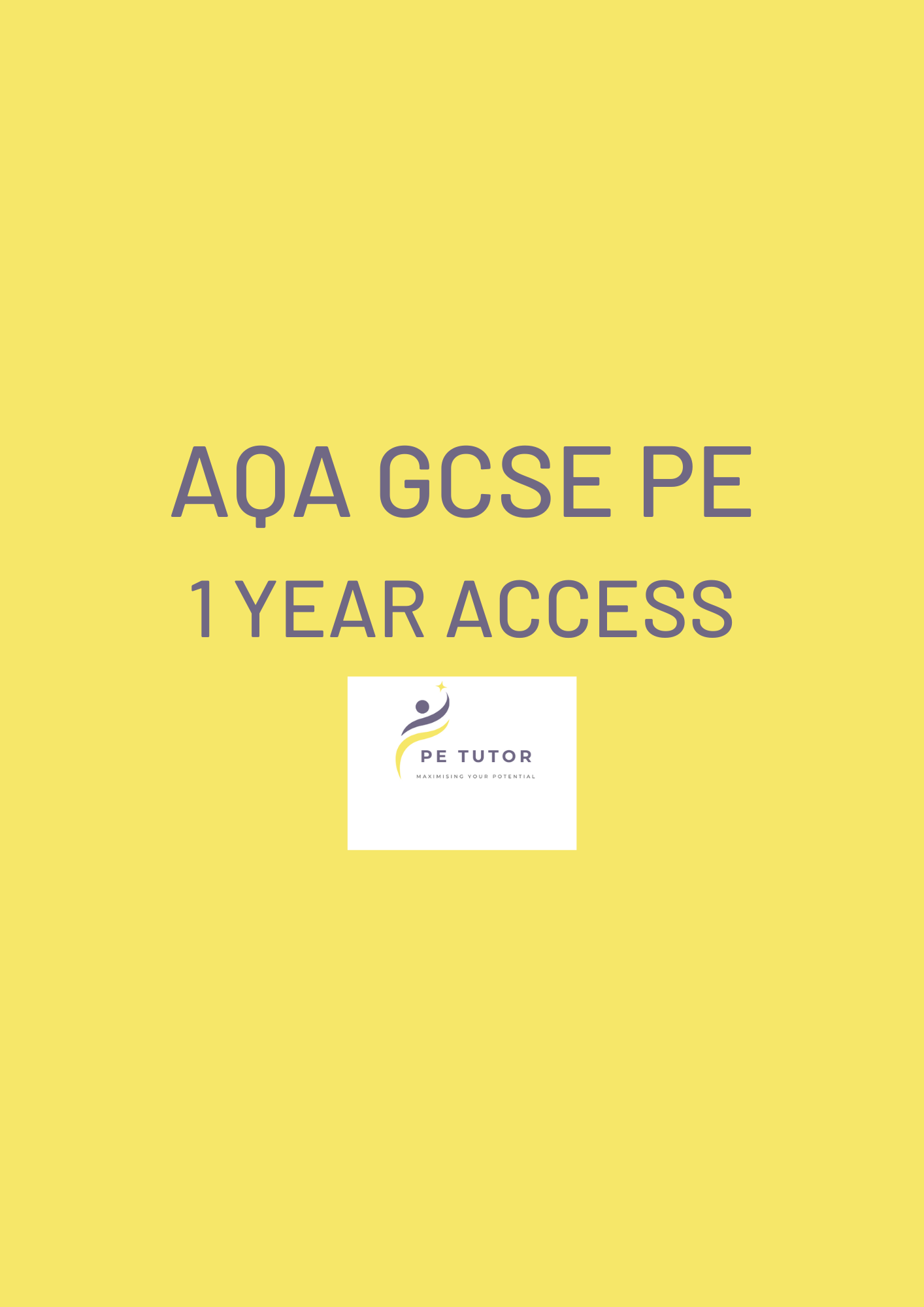 AQA GCSE PE Multiple Choice Challenge (1 year access)