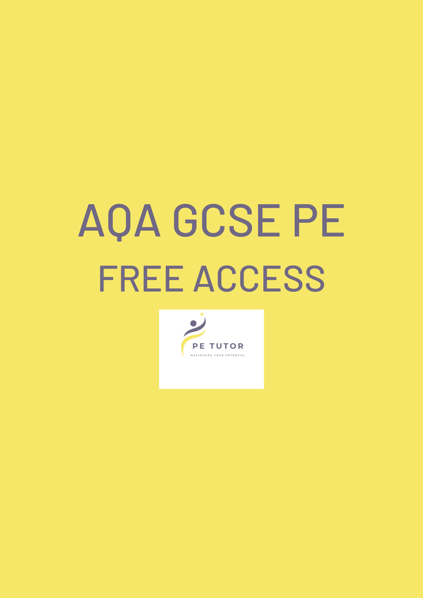 AQA GCSE PE Multiple Choice Challenge (Free Version)