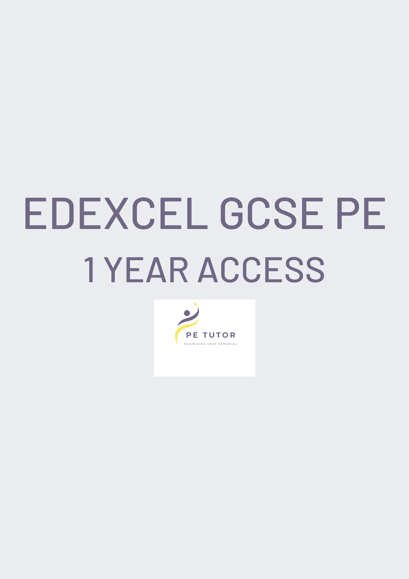 EDEXCEL GCSE PE Multiple Choice Challenge (1 year access)